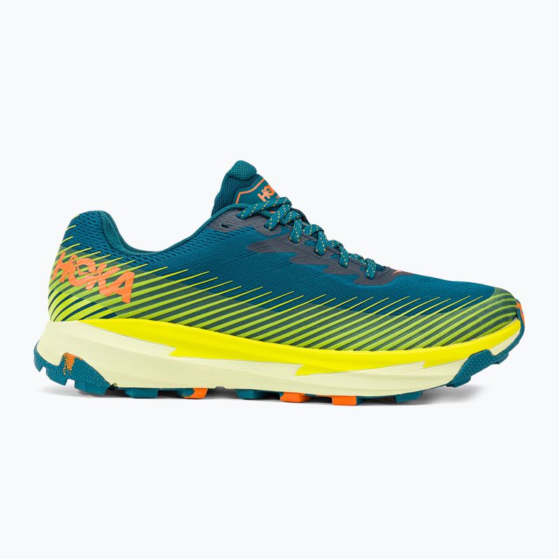 HOKA Herren Laufschuhe Torrent 2 blau koralle/abends primrose 3