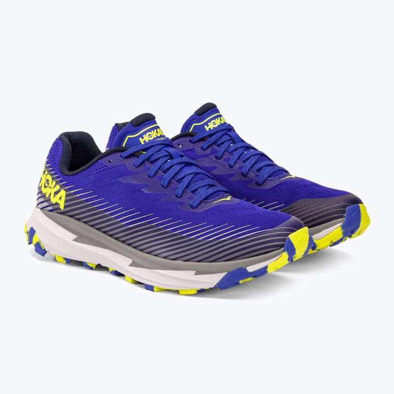 Herren Laufschuhe HOKA Torrent 2 blau/haifischhaut 4