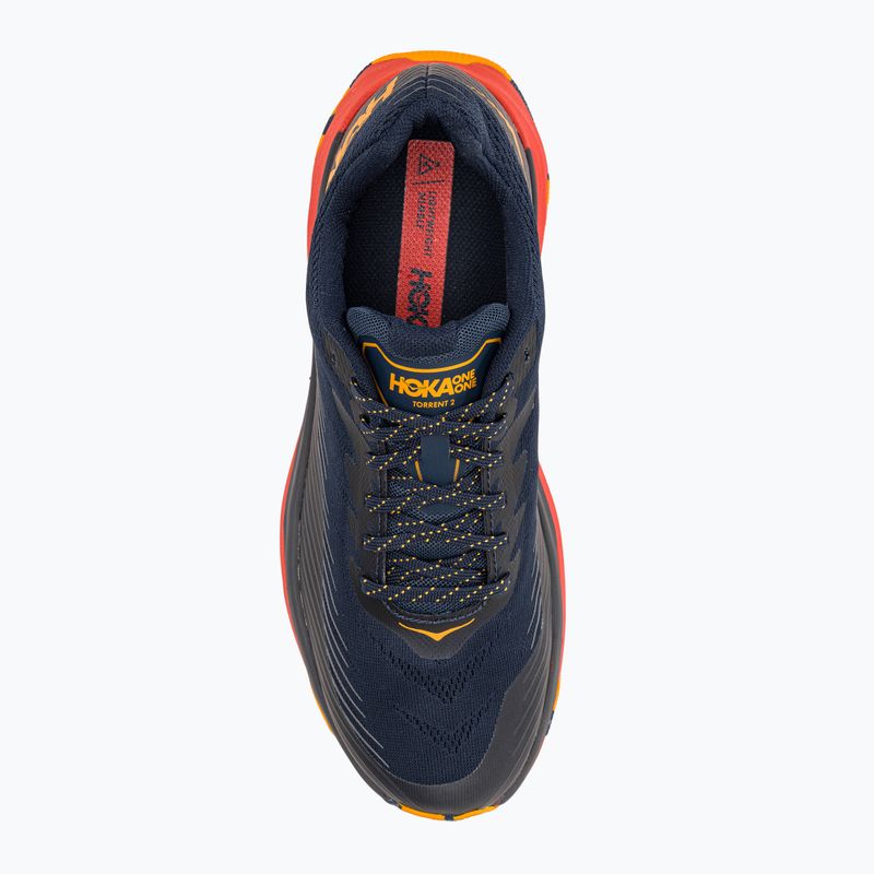 HOKA Herren Laufschuhe Torrent 2 outer space/fiesta 5