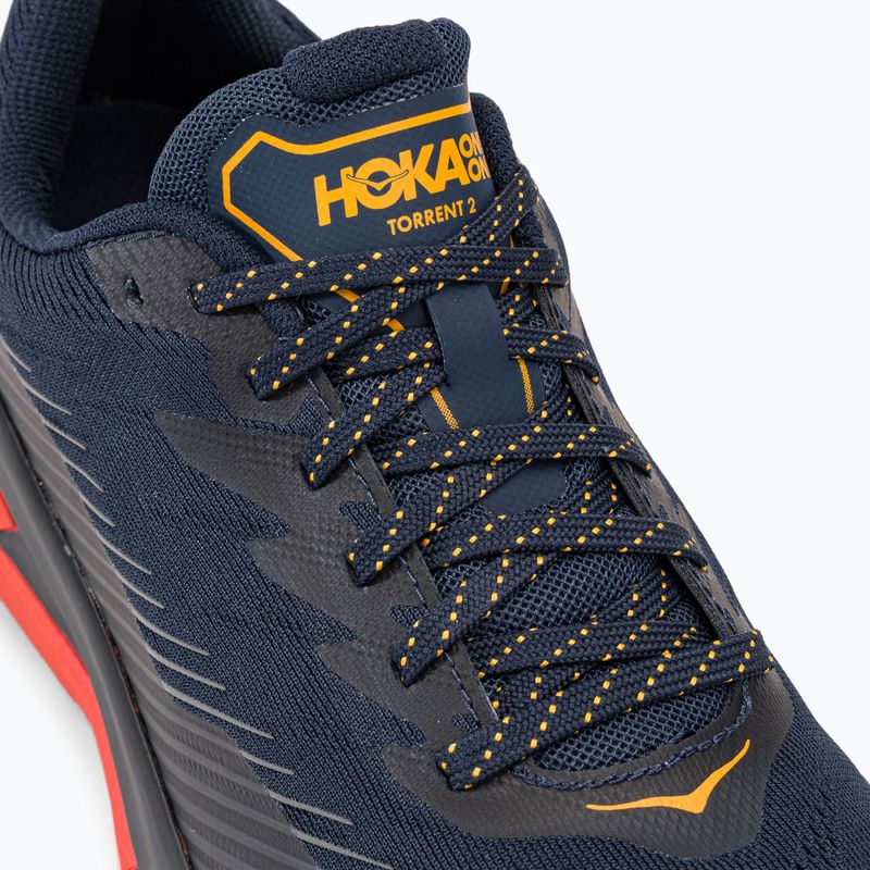 HOKA Herren Laufschuhe Torrent 2 outer space/fiesta 8
