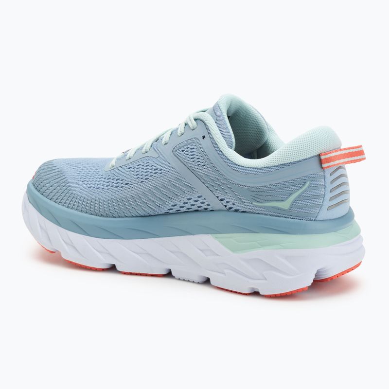 Herren Laufschuhe HOKA Bondi 7 blauer Nebel/blaues Glas 3