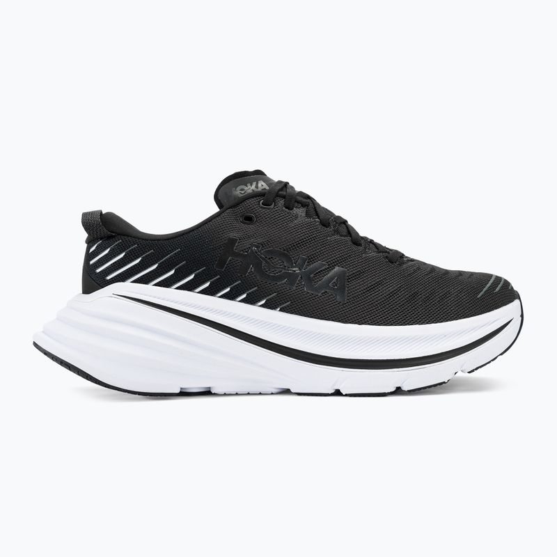 HOKA Bondi X schwarz/weiss Herren Laufschuhe 3