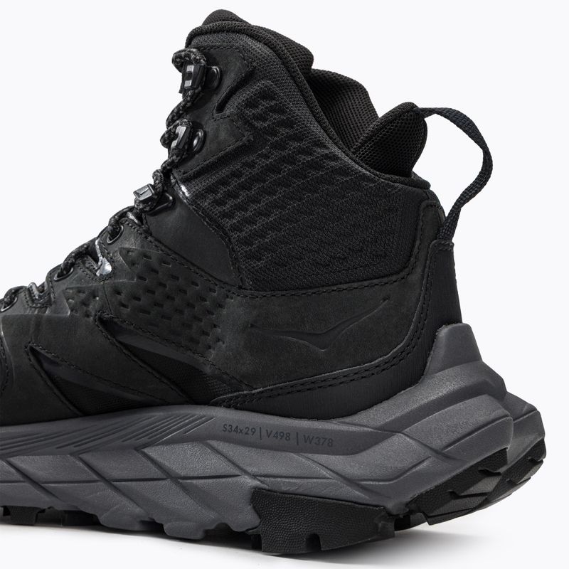 Damen Wanderschuhe HOKA Anacapa Mid GTX schwarz 1119372-BBLC 9