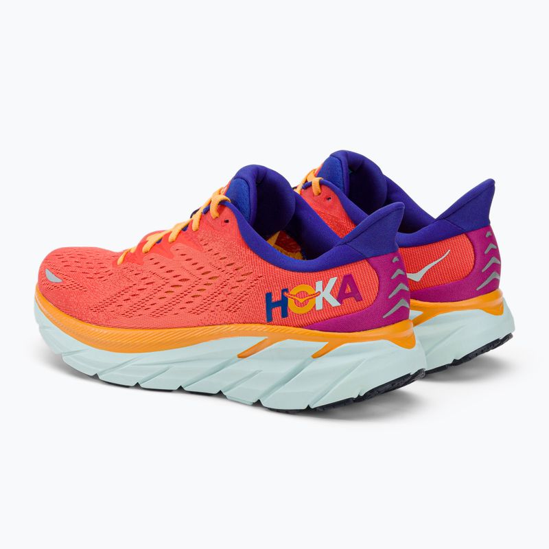 HOKA Herren Laufschuhe Clifton 8 orange 1119393-FBLN 3