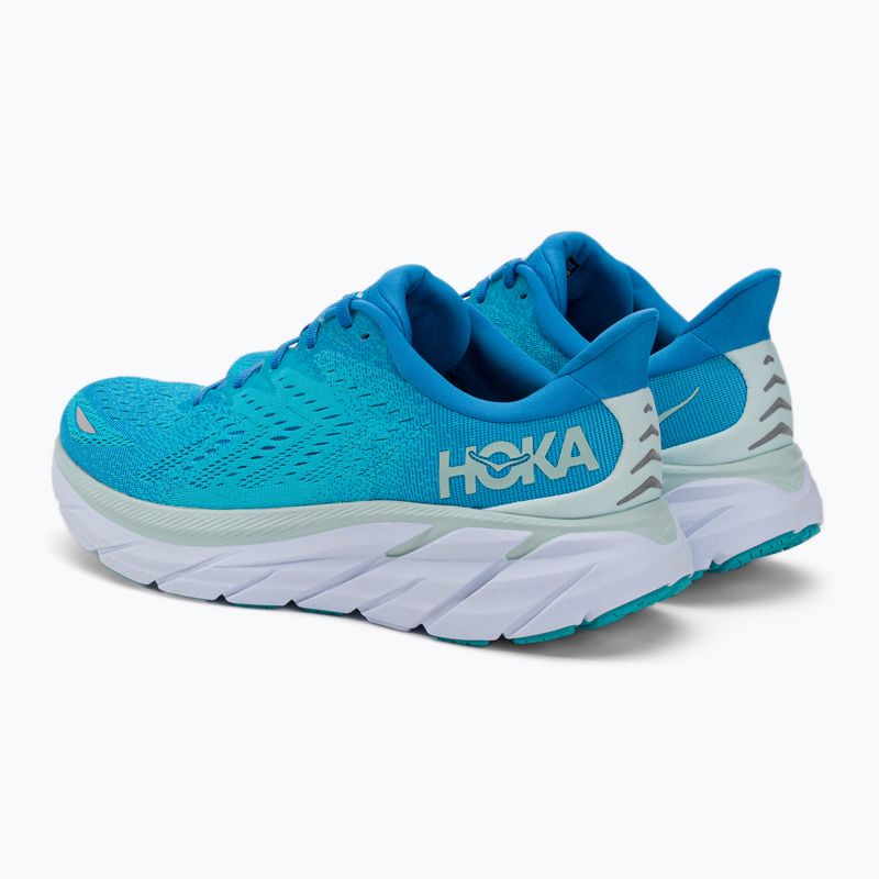 HOKA Herren Laufschuhe Clifton 8 blau 1119393-IBSB 3