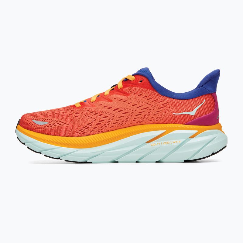 Damen Laufschuhe HOKA Clifton 8 orange 1119394-FBLN 12