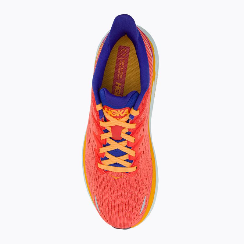 Damen Laufschuhe HOKA Clifton 8 orange 1119394-FBLN 6