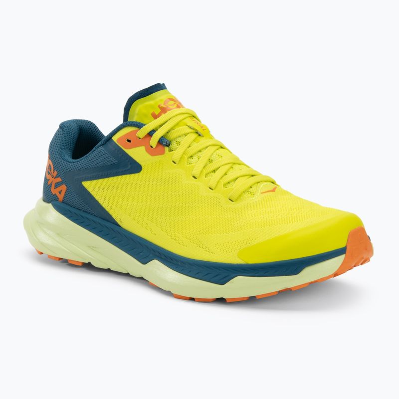 HOKA Herren Laufschuhe Zinal Nachtkerze/blaue Koralle