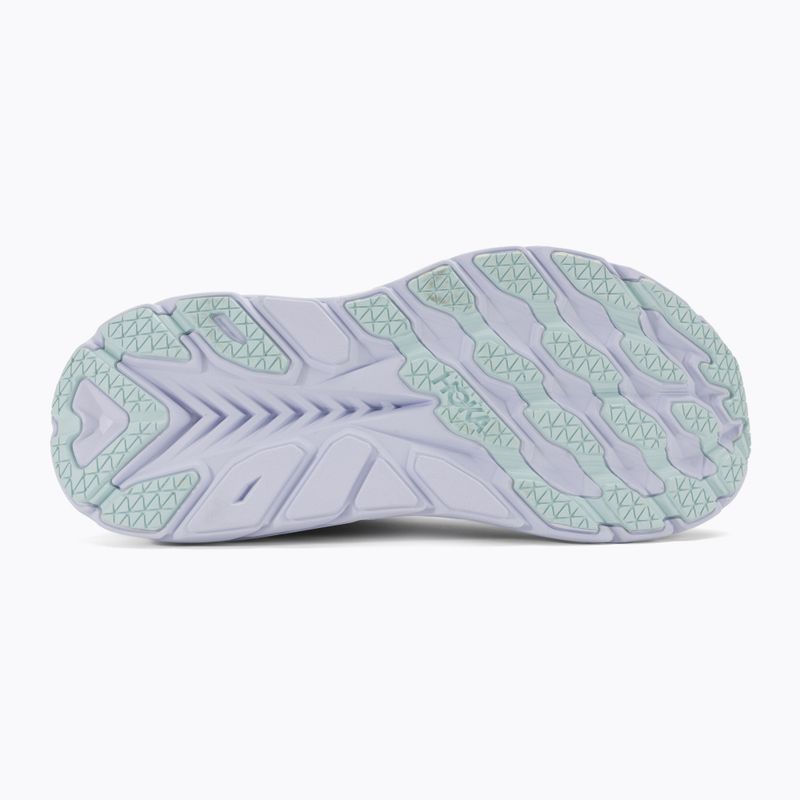 Damen Laufschuhe HOKA Clifton 8 Wide blau fog/plein air 5