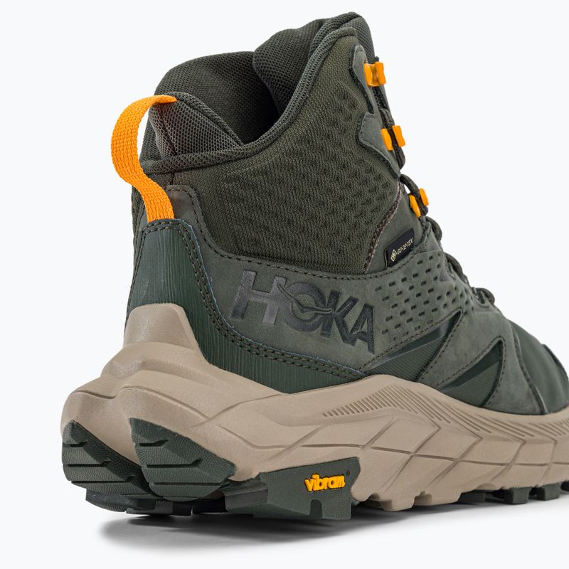 Herren-Trekkingstiefel HOKA Anacapa Mid GTX grün 1122018-TRYL 8