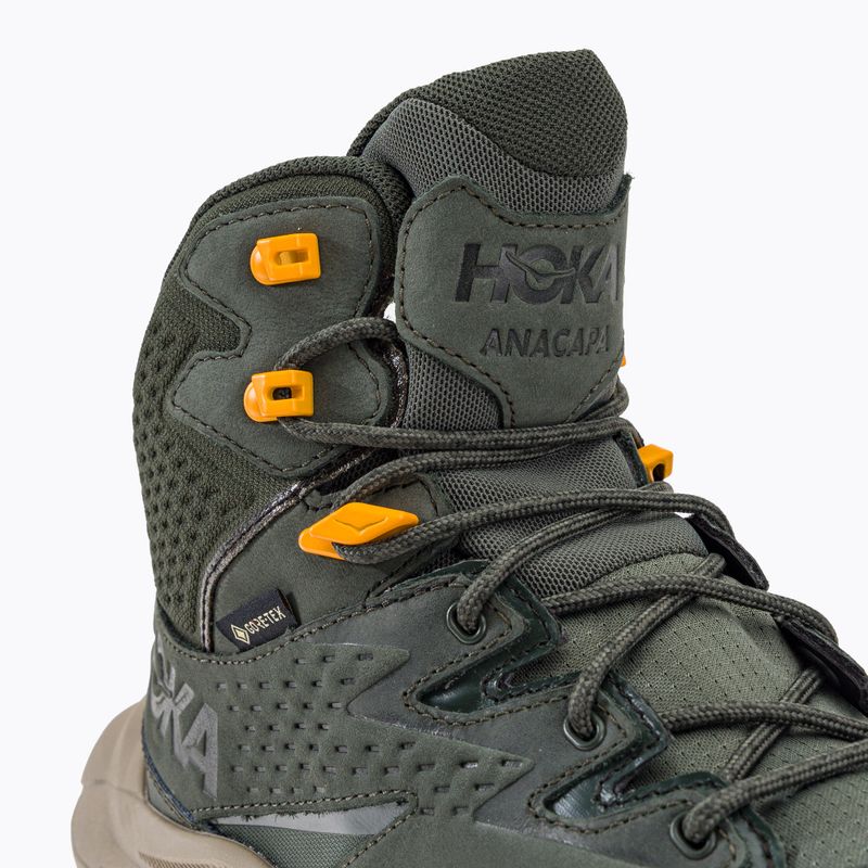 Herren-Trekkingstiefel HOKA Anacapa Mid GTX grün 1122018-TRYL 10