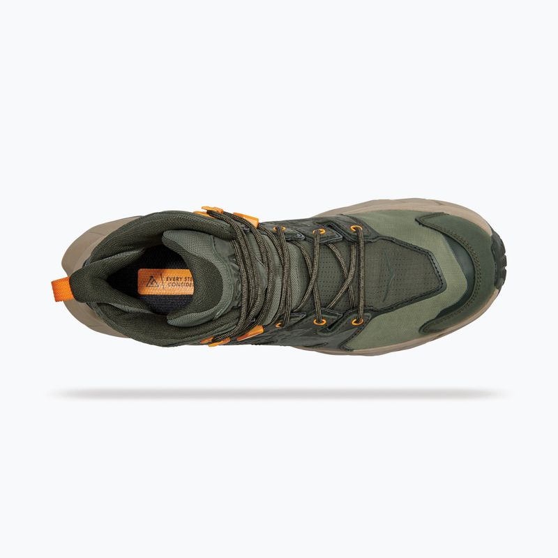 Herren-Trekkingstiefel HOKA Anacapa Mid GTX grün 1122018-TRYL 17