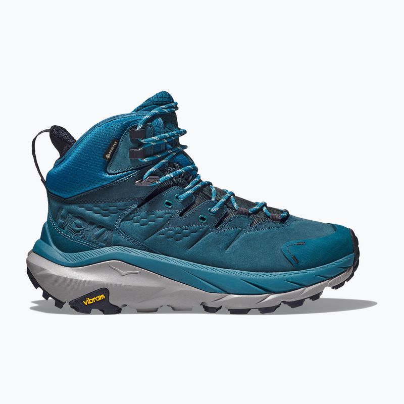 Herren-Trekkingschuhe HOKA Kaha 2 GTX blau koralle/blau graphit 8