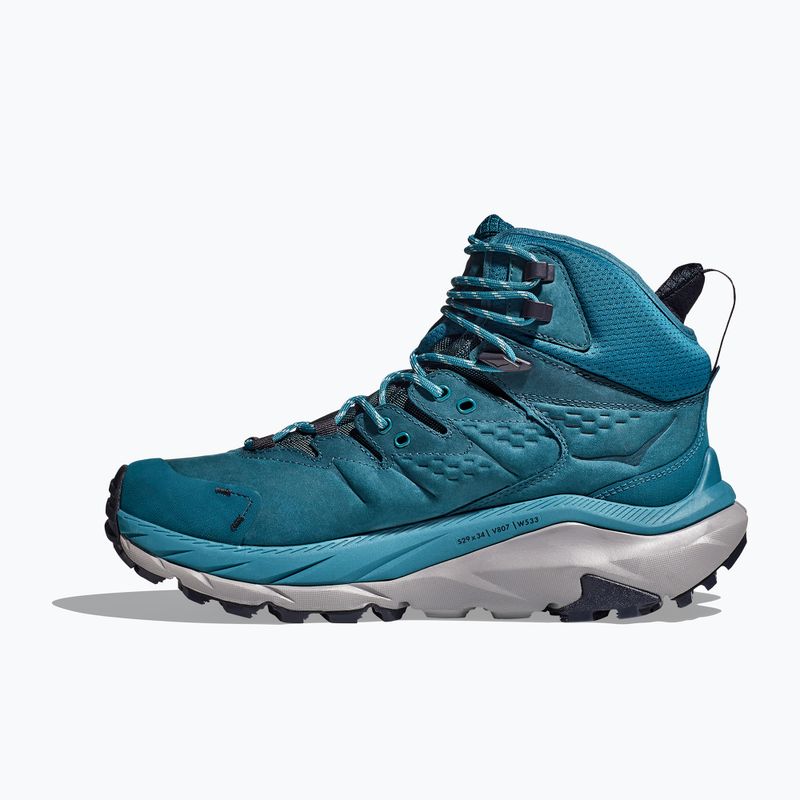 Herren-Trekkingschuhe HOKA Kaha 2 GTX blau koralle/blau graphit 9