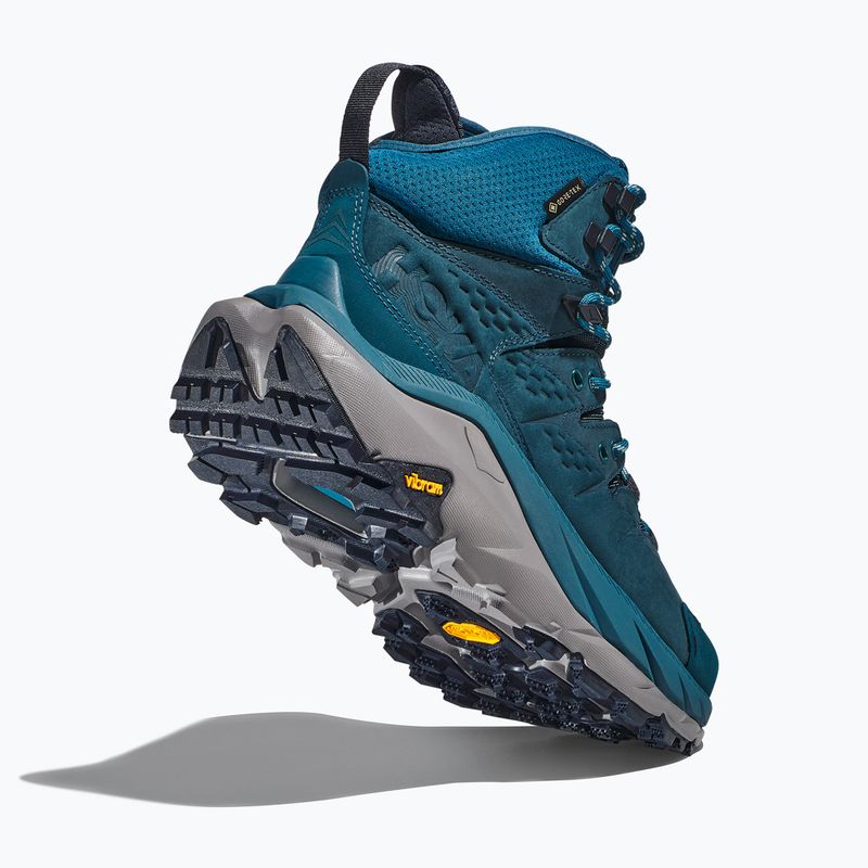 Herren-Trekkingschuhe HOKA Kaha 2 GTX blau koralle/blau graphit 13