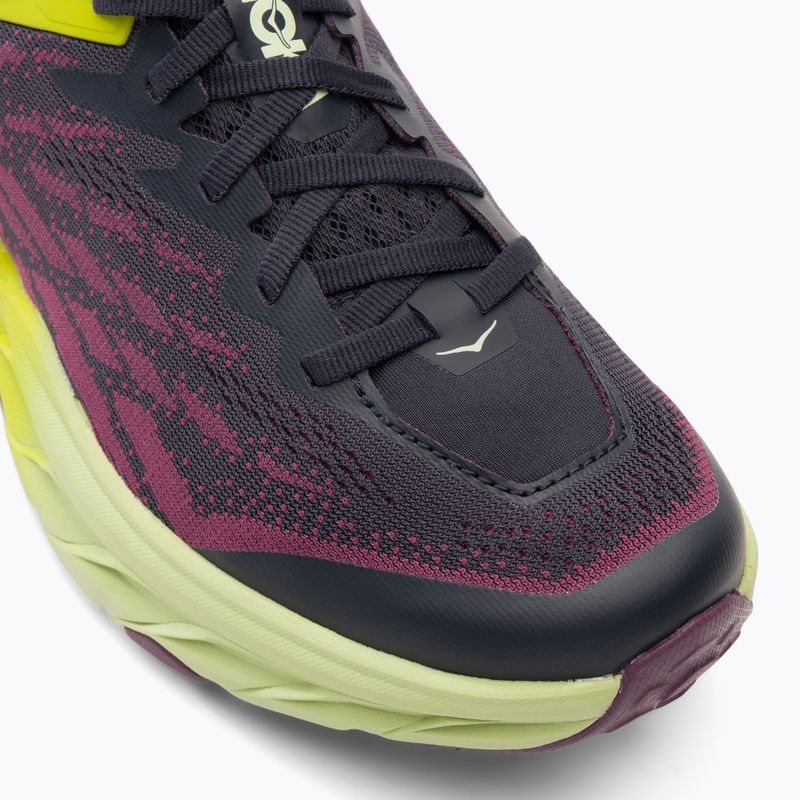 Damen Laufschuhe HOKA Speedgoat 5 blau graphit/abends primrose 7