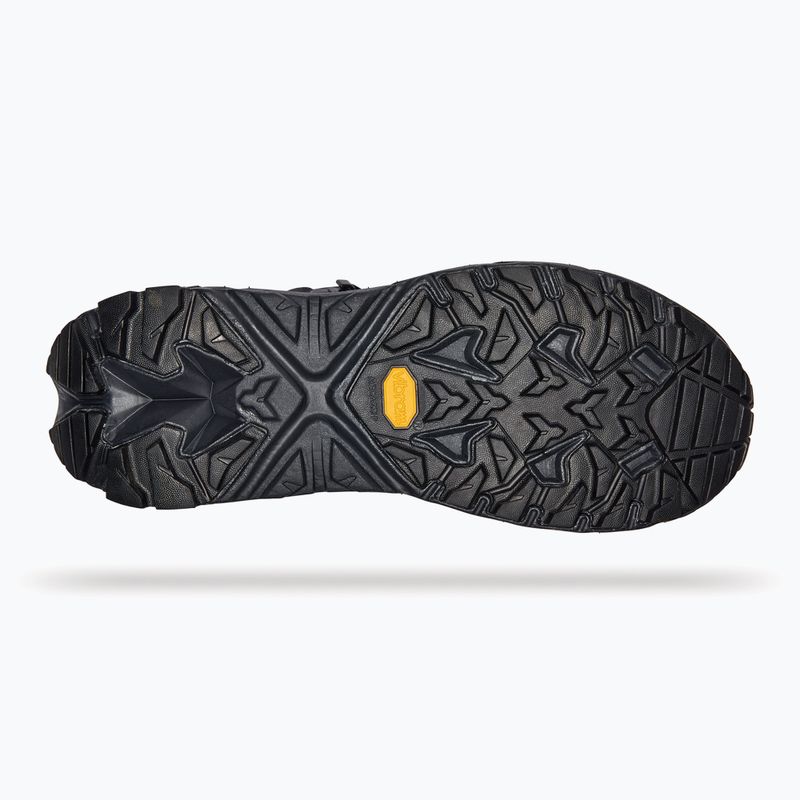 Herren-Trekkingschuhe HOKA Trail Code GTX schwarz/raven 8