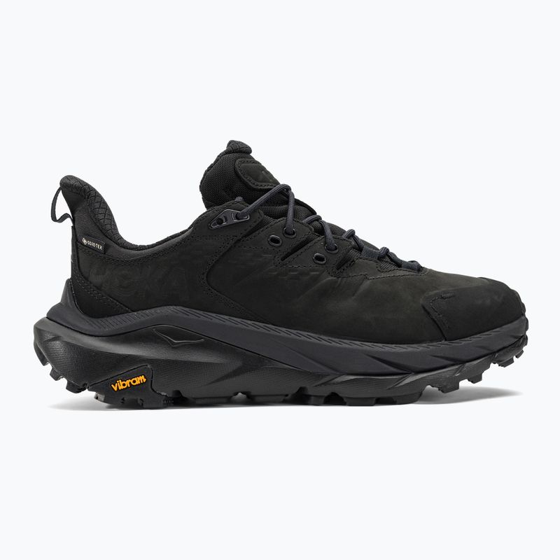 Herren-Trekkingschuhe HOKA Kaha 2 Low GTX schwarz/schwarz 2