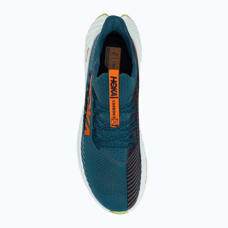 HOKA Herren Laufschuhe Carbon X 3 blau 1123192-BCBLC 5