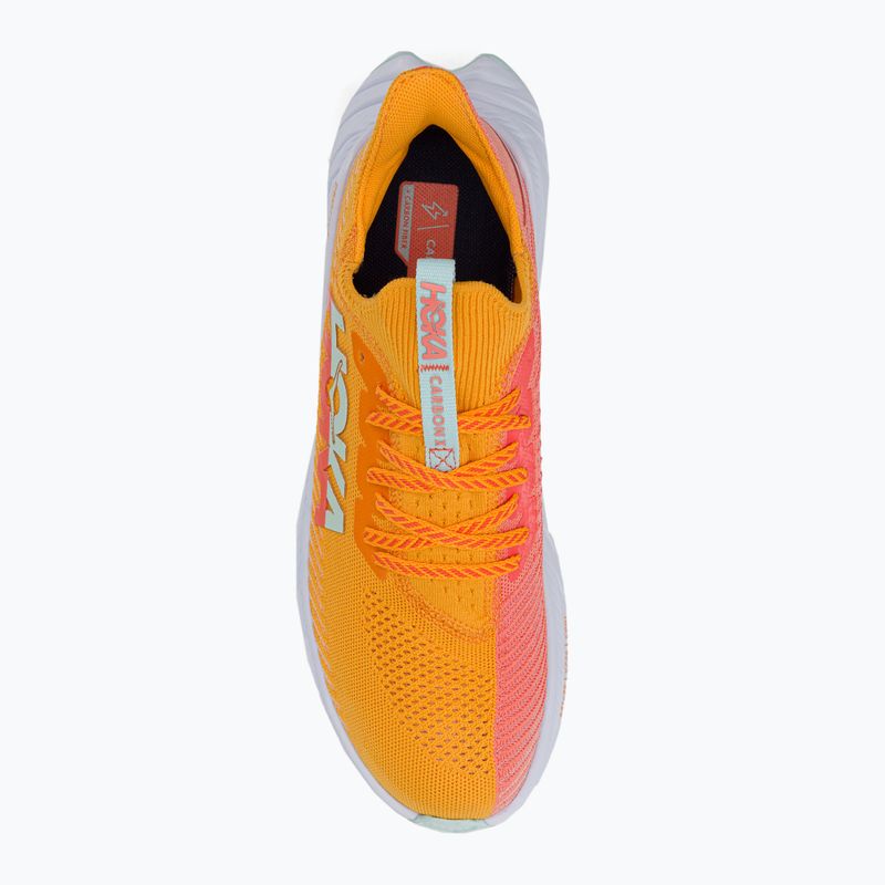 HOKA Herren Laufschuhe Carbon X 3 orange 1123192-RYCM 5