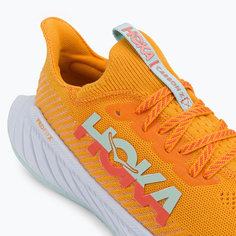 HOKA Herren Laufschuhe Carbon X 3 orange 1123192-RYCM 8