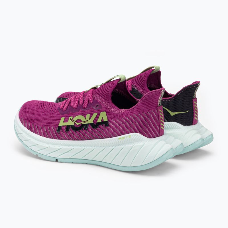 Damen Laufschuhe HOKA Carbon X 3 rosa 1123193-FFBL 6