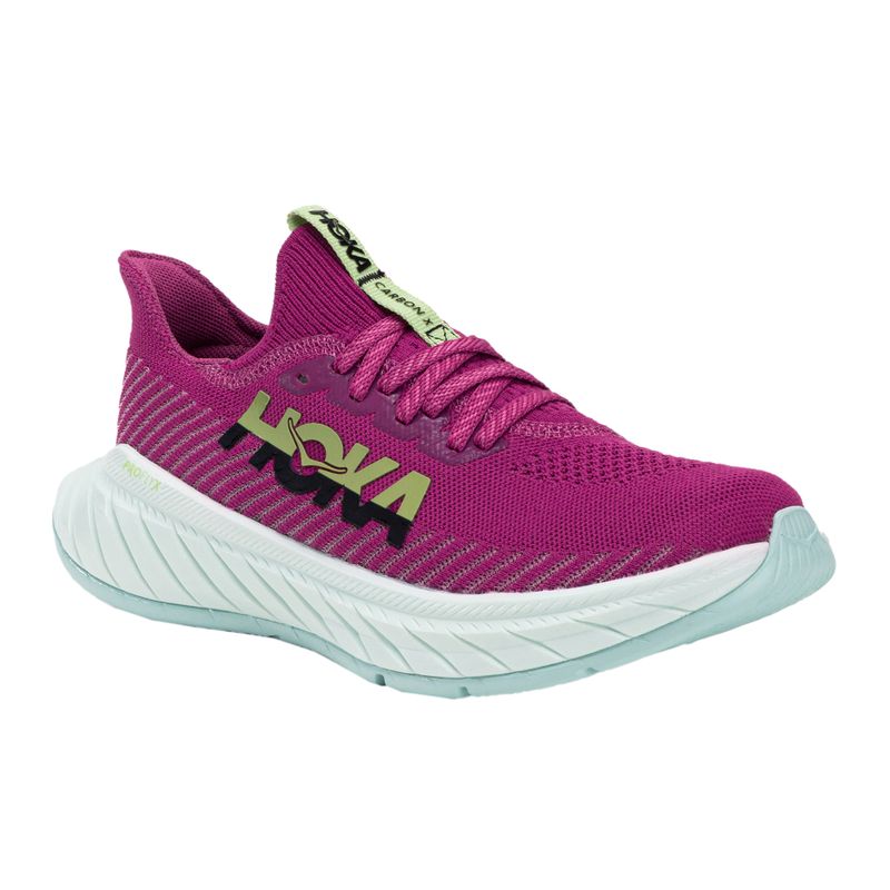 Damen Laufschuhe HOKA Carbon X 3 rosa 1123193-FFBL 13