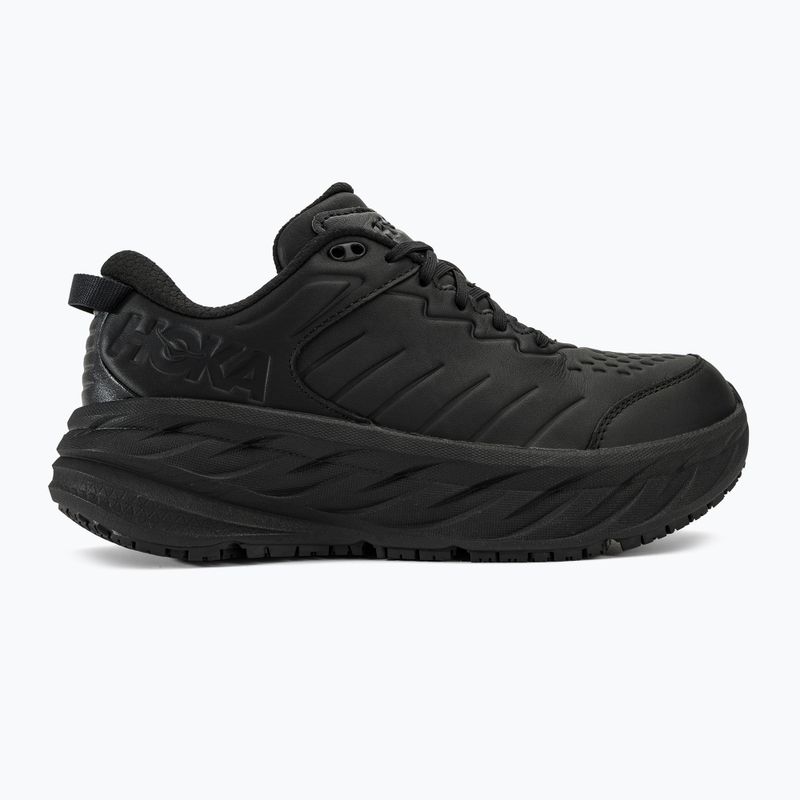 Herren Laufschuhe HOKA Bondi SR Wide schwarz/schwarz 2