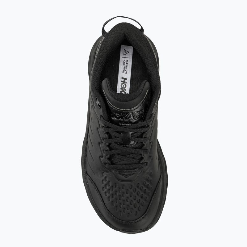 Herren Laufschuhe HOKA Bondi SR Wide schwarz/schwarz 5
