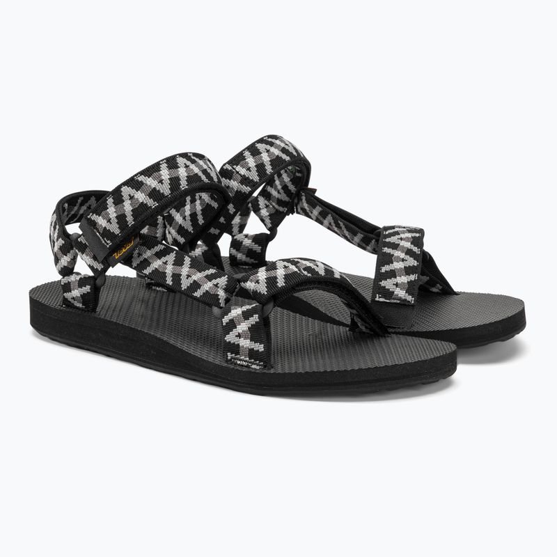 Herren Wandersandalen Teva Original Universal light show schwarz / grau 4