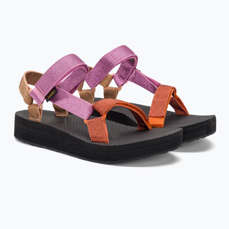 Trekkingsandalen Damen Teva Midform Universal rosa-orange 19969 4