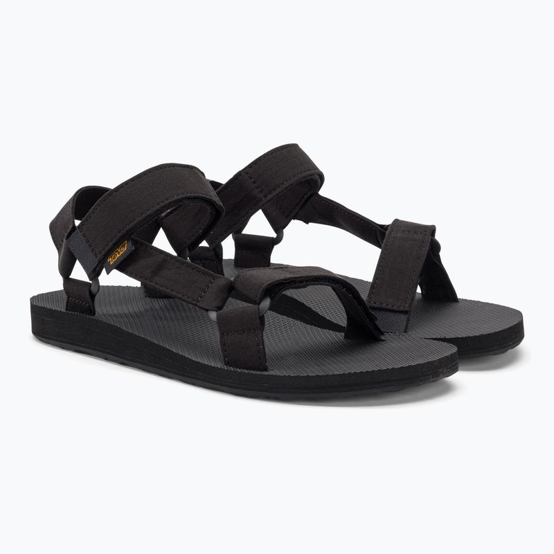 Herren Wandersandalen Teva Original Universal Canvas schwarz 4