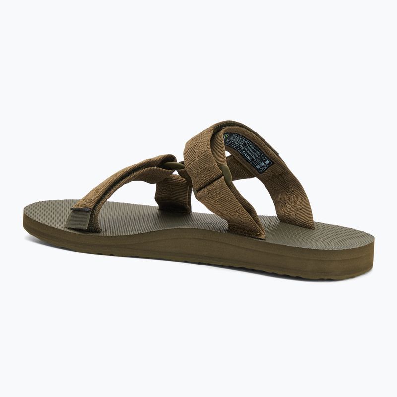 Badeschuhe Herren Teva Universal Slide teva textural / dark olive 3