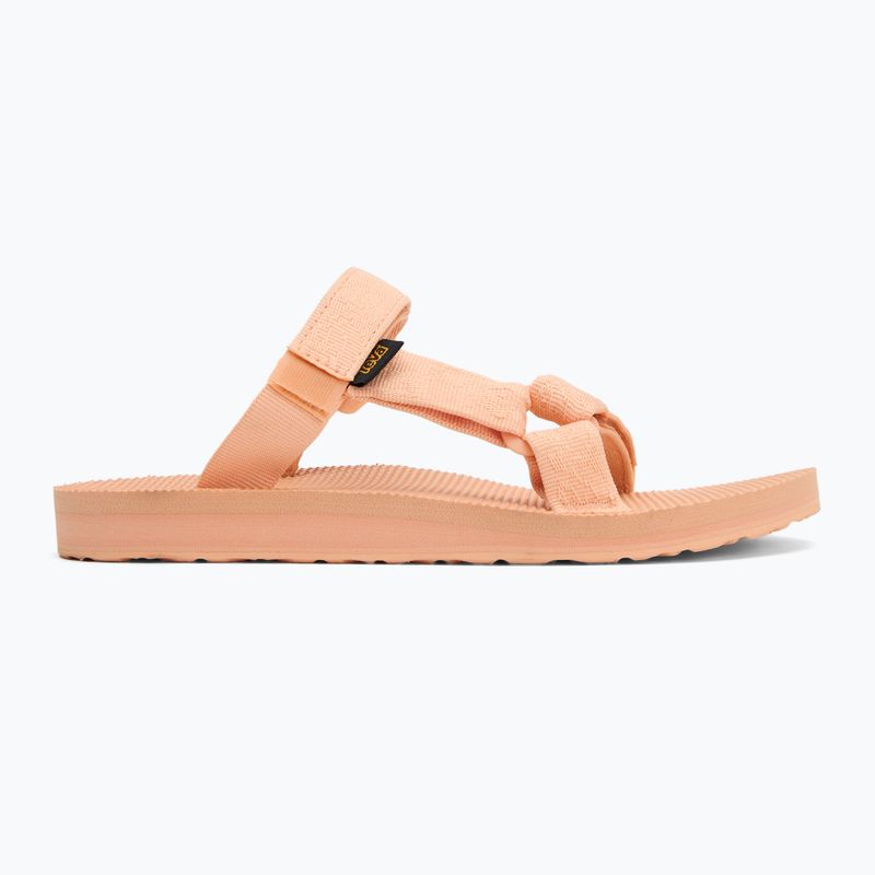 Teva Universal Slide Damen Flip-Flops Teva texturierte Karibu / Basilikum 2