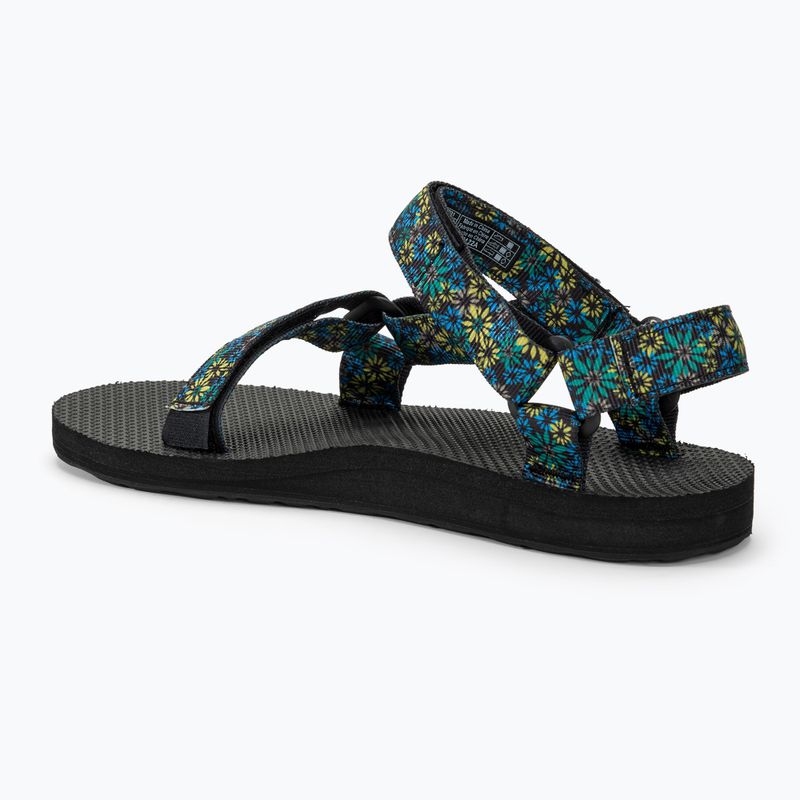 Teva Original Universal Wildflower Damen Sandalen blau/grün 3