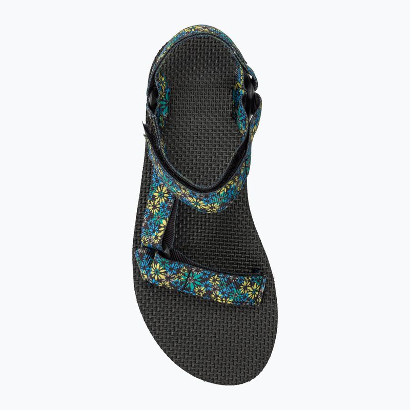 Teva Original Universal Wildflower Damen Sandalen blau/grün 5