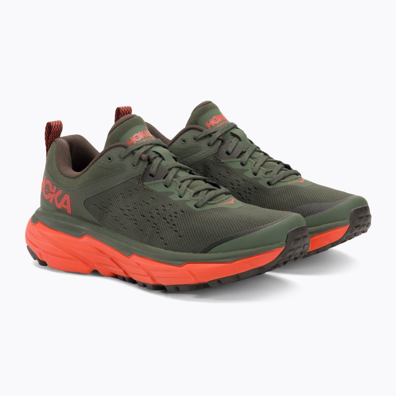 Herren Laufschuhe HOKA Challenger ATR 6 thyme/fiesta 4