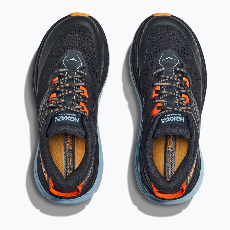 Herren-Laufschuhe HOKA Stinson ATR 6 blau graphite/summer song 16