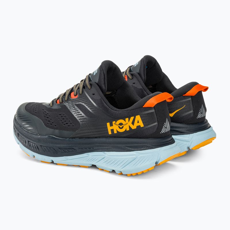 Herren-Laufschuhe HOKA Stinson ATR 6 blau graphite/summer song 4