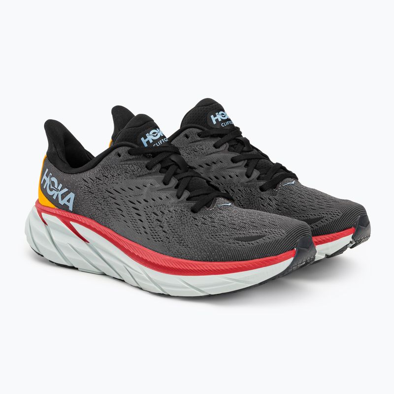 HOKA Herren Laufschuhe Clifton 8 grau 1119393-ACTL 5