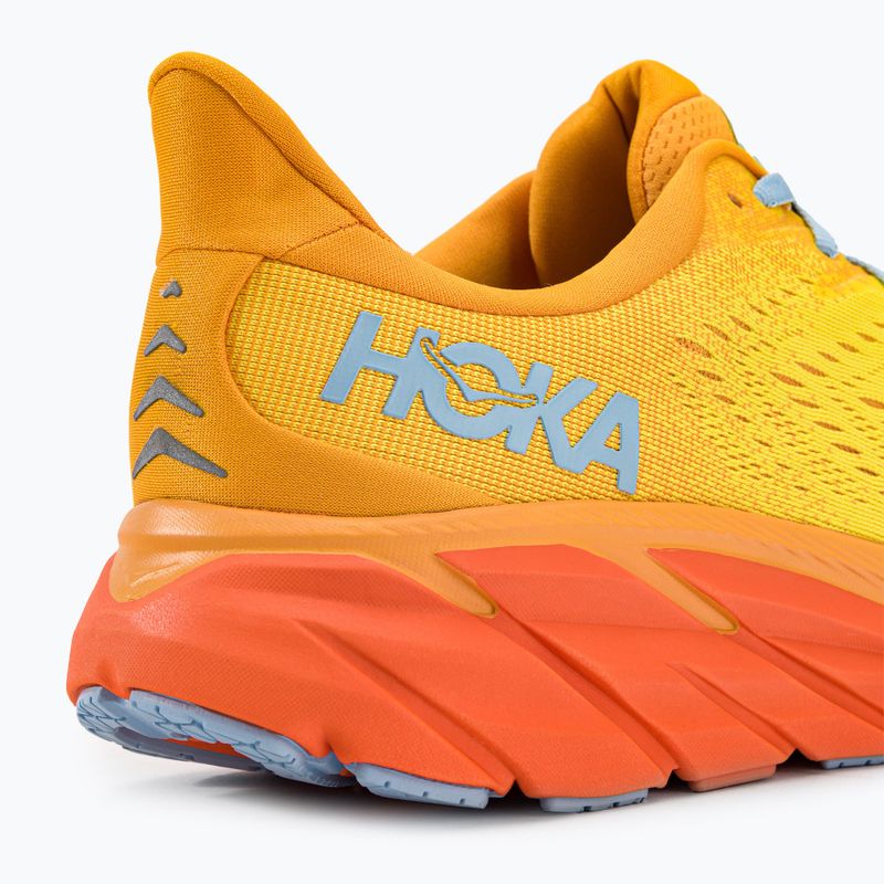 HOKA Herren Laufschuhe Clifton 8 gelb 1119393-RYMZ 9