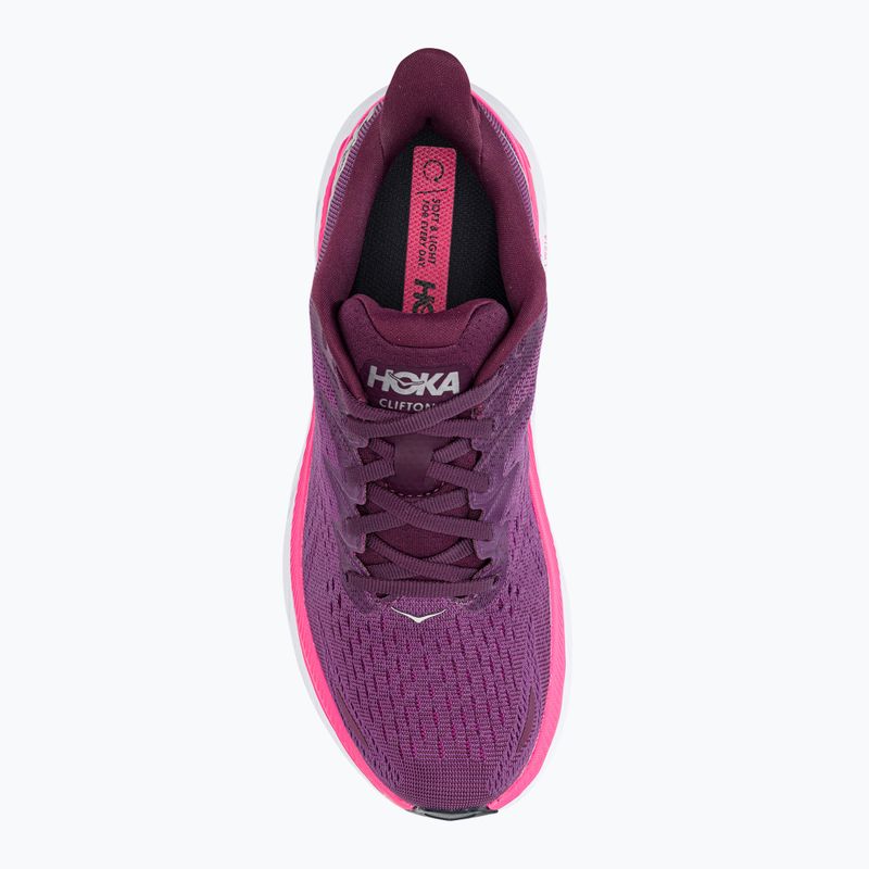 Damen Laufschuhe HOKA Clifton 8 lila 1119394-GWBY 6