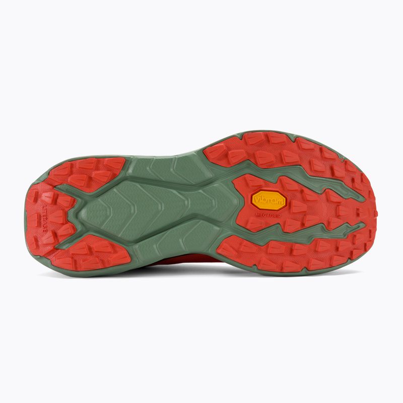 Herren Laufschuhe HOKA Zinal fiesta/schwarz oliv 5