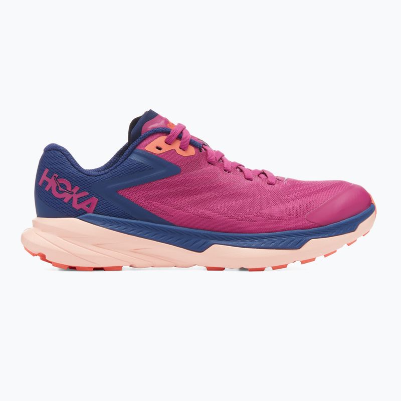 Damen Laufschuhe HOKA Zinal festival fuchsia/bellwether blau 7