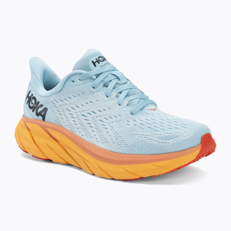 Damen Laufschuhe HOKA Clifton 8 Wide summer song/ice flow
