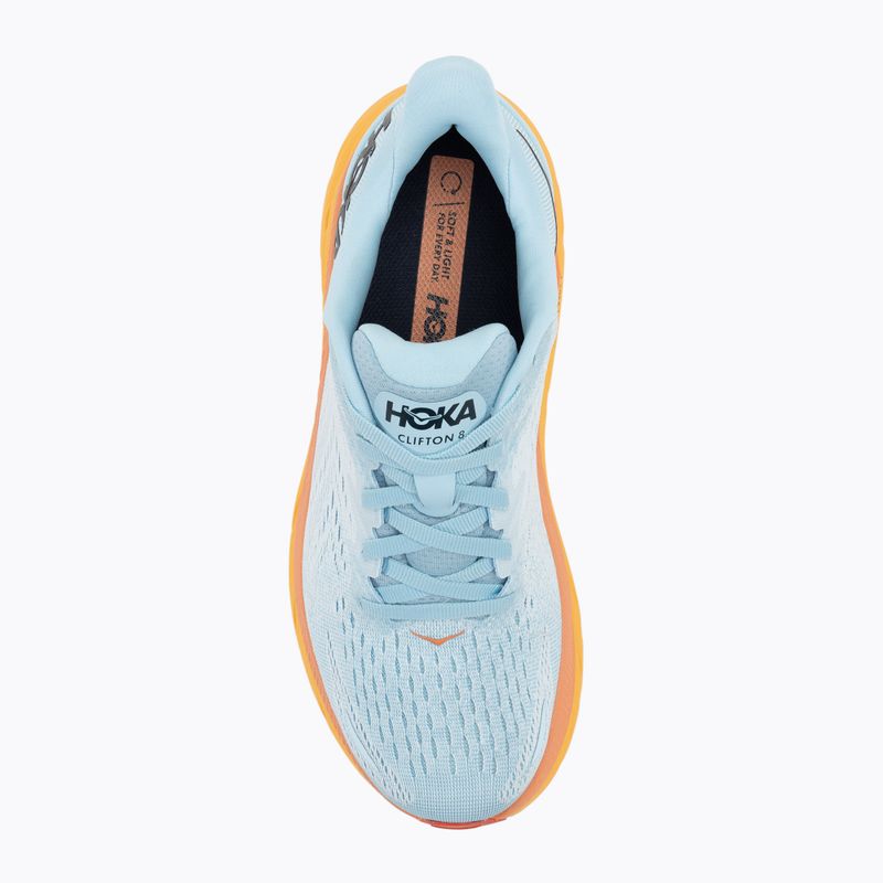 Damen Laufschuhe HOKA Clifton 8 Wide summer song/ice flow 6