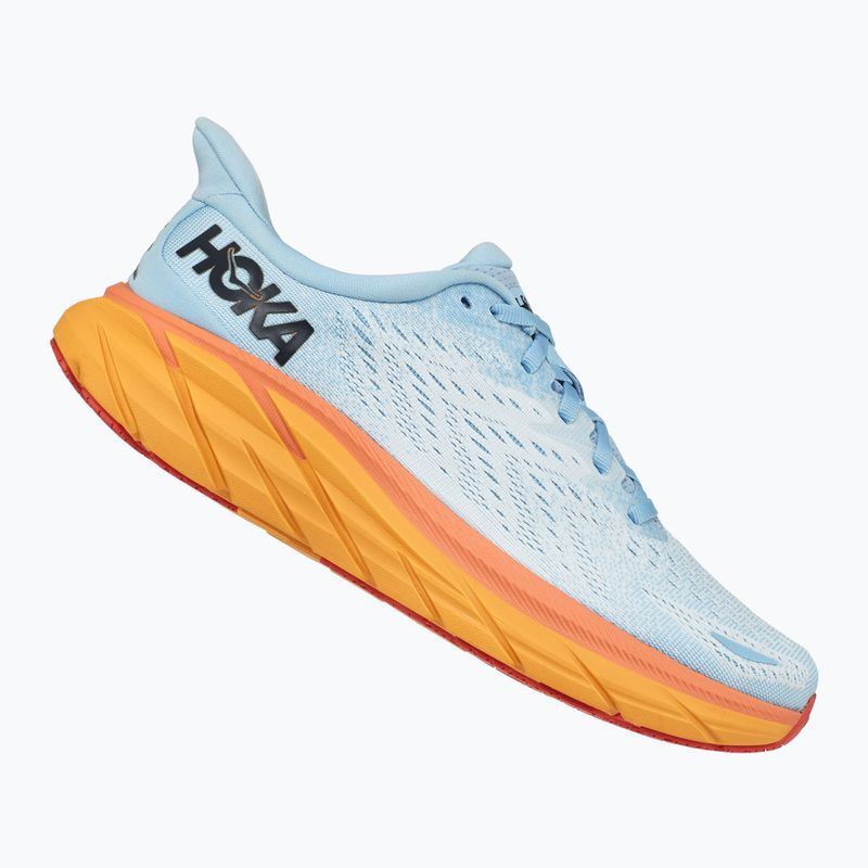 Damen Laufschuhe HOKA Clifton 8 Wide summer song/ice flow 7