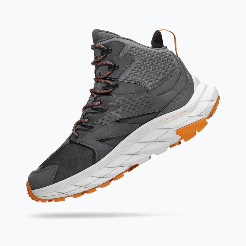 Herren-Trekkingstiefel HOKA Anacapa Mid GTX grau 1122018-CHMS 15