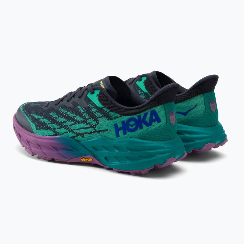 Herren Laufschuhe HOKA Speedgoat 5 blau graphit/kajak 5