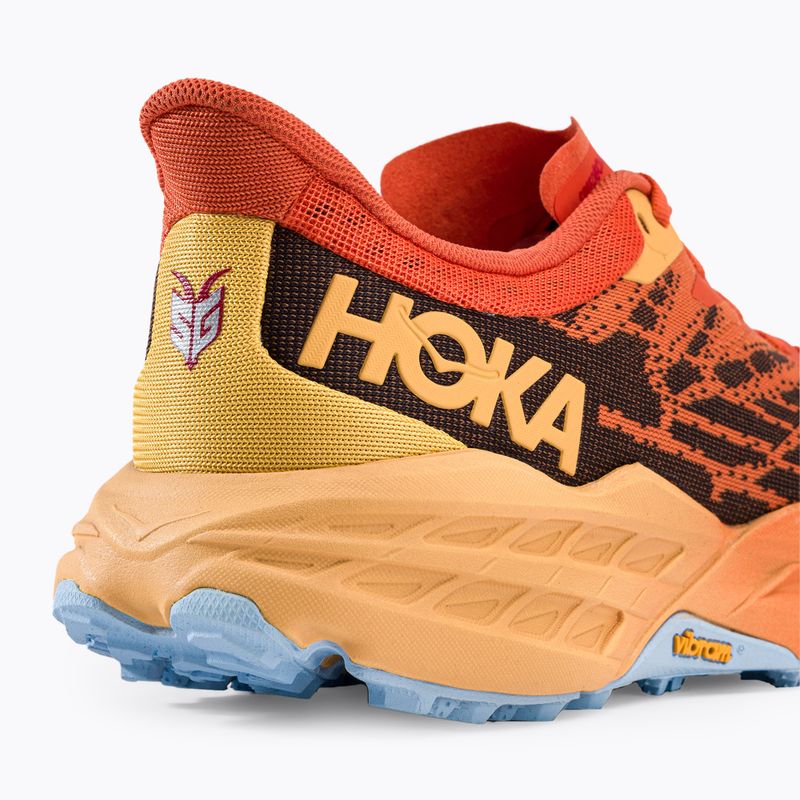 HOKA Speedgoat 5 Herren Laufschuhe orange 1123157-PBAY 8